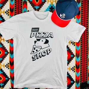 Best Pizza Shop Graphic T-Shirt – Pizza & Quarantine 2020 – Stay The F Home L